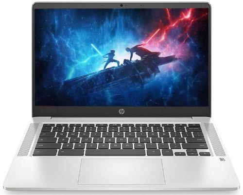 HP 14a-na0051cl Chromebook 14" -  Intel Pentium Silver N5030 1.1GHz - 64GB - Silver - 4GB RAM - 14 Inch - Excellent