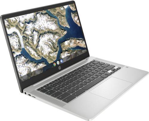 HP 14a-na0051cl Chromebook 14" - Silver - Intel Pentium Silver N5030 1.1GHz - 4GB RAM - 64GB