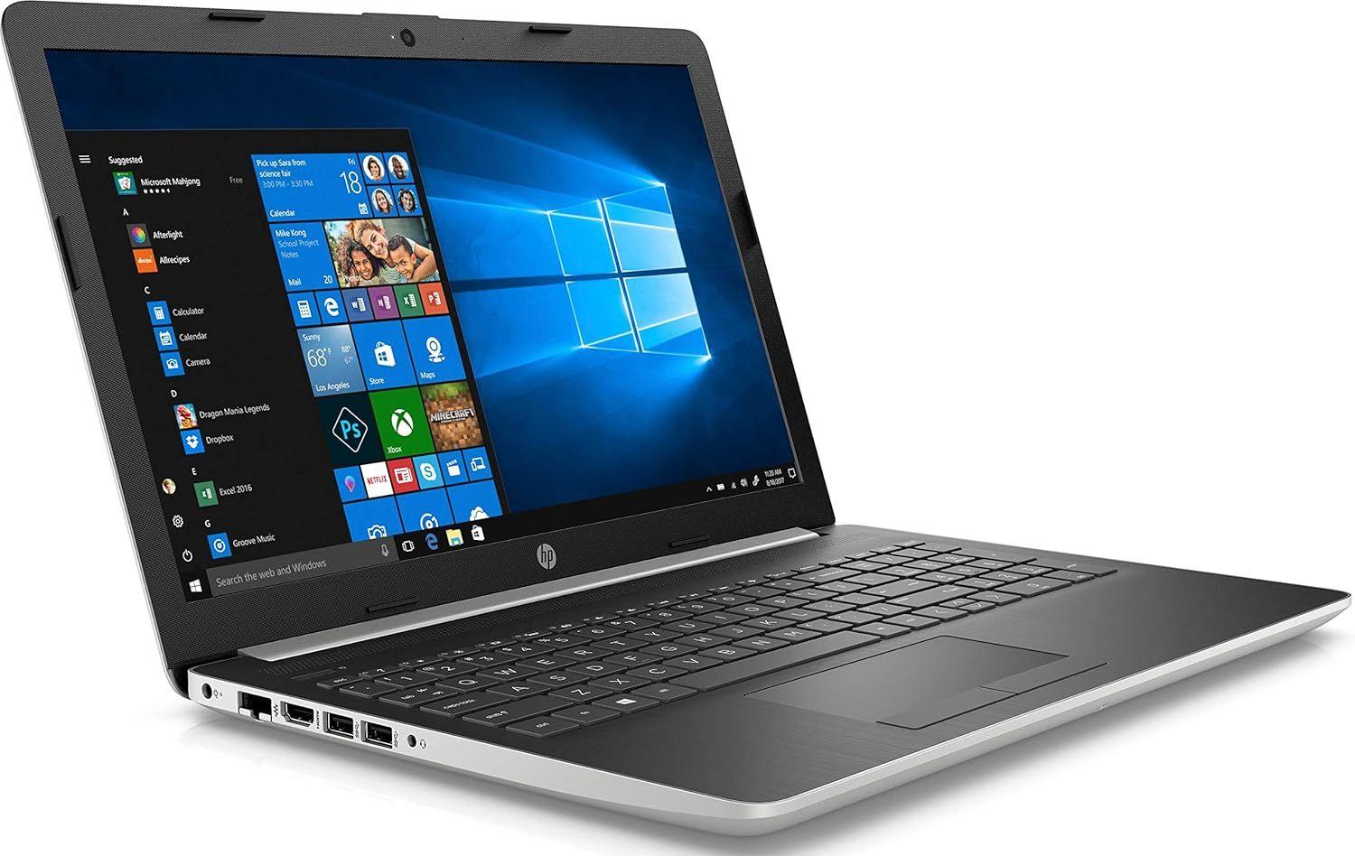 HP 15-da0061cl Notebook 15.6" - Natural Silver - Intel Core i5-8250U 1.6GHz - 16GB RAM - 1TB