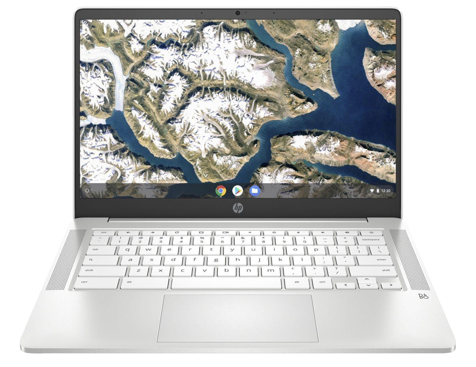 HP Chromebook 14at-na100 Laptop 14" - Intel Celeron N4500 1.1GHz - 64GB - White - 4GB RAM - 14 Inch - Excellent