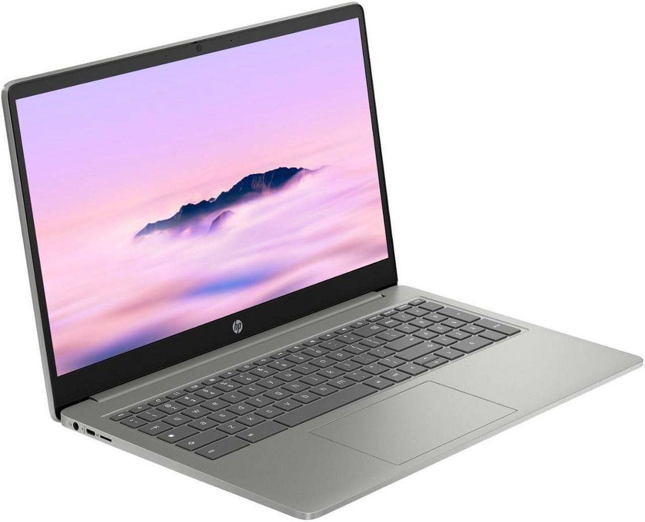 HP Chromebook Plus 15a-nb0033dx 15.6" - Mineral Silver - Intel Core i3-N305 1.8GHz - 8GB RAM - 128GB