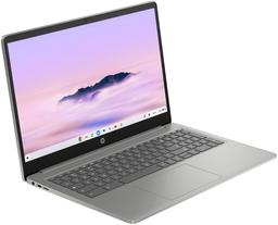 HP Chromebook Plus 15at-nb000 Laptop 15.6" - Mineral Silver - Intel Core i3-N305 1.8GHz - 8GB RAM - 128GB
