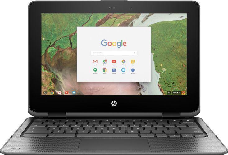 HP Chromebook x360 11 G1 EE Laptop 11.6" - Intel Celeron N3350 1.1GHz - 32GB - Gray - 4GB RAM - 11.6 Inch - Acceptable