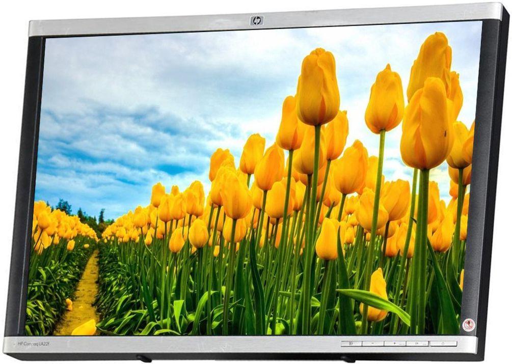 HP  LA22F WLED Backilt LCD Monitor 22" (No Stand) - Brushed Aluminium/Black - Good