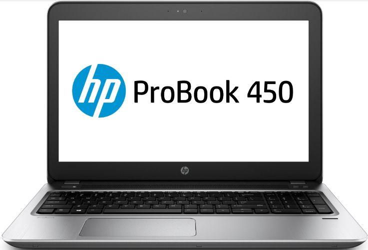 HP ProBook 450 G4 Notebook PC 15.6" - Intel Core i5-7200U 2.5GHz - 500GB - Silver - 8GB RAM - Good