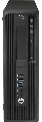 HP  Z240 SFF Workstation - Intel Core i7-6700 3.4GHz - 512GB - Black - 16GB RAM - Acceptable