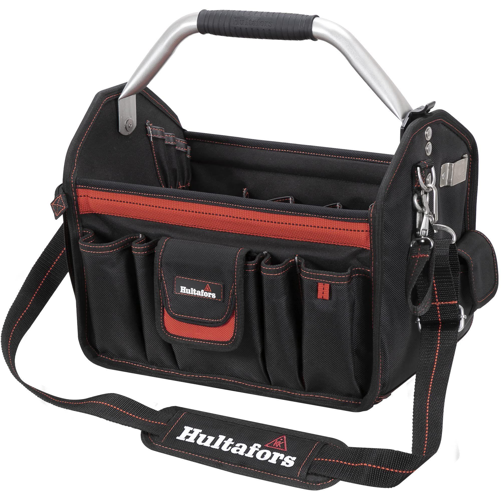 Hultafors  Work Gear HT5587 Open-Top Tool Carrier - Black - Premium