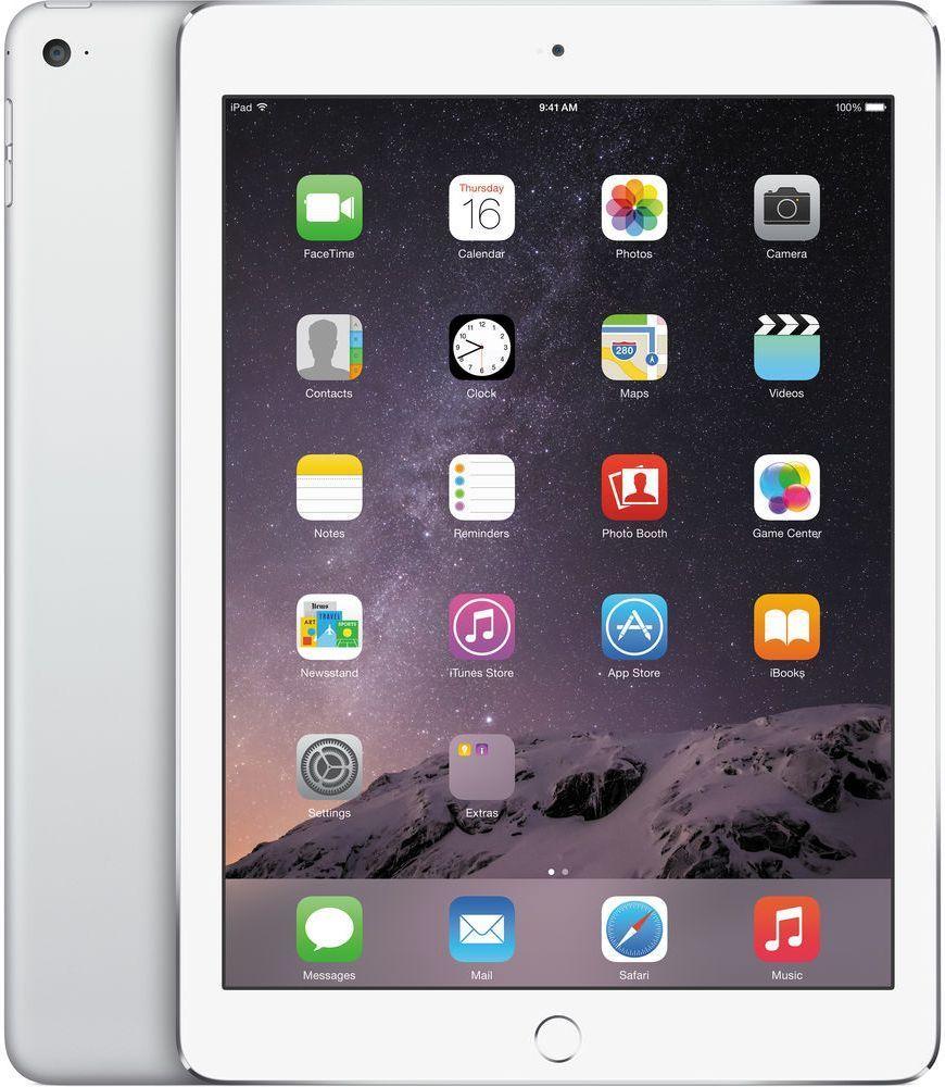 Apple iPad Air 2nd Gen (2014) 9.7-inch - 16GB - Silver - WiFi - 9.7 Inch - Acceptable