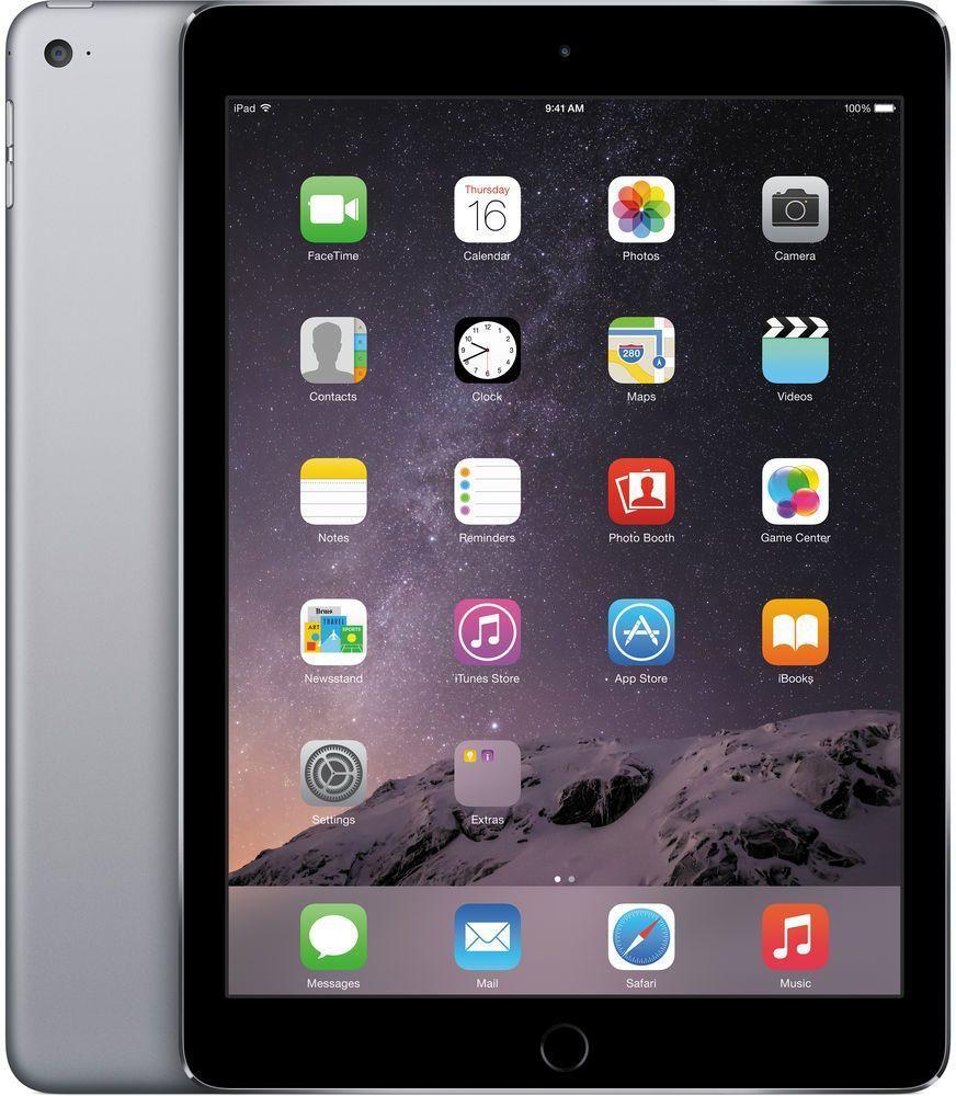 Apple iPad Air 2nd Gen (2014) 9.7-inch - 64GB - Space Grey - WiFi - 9.7 Inch - Good