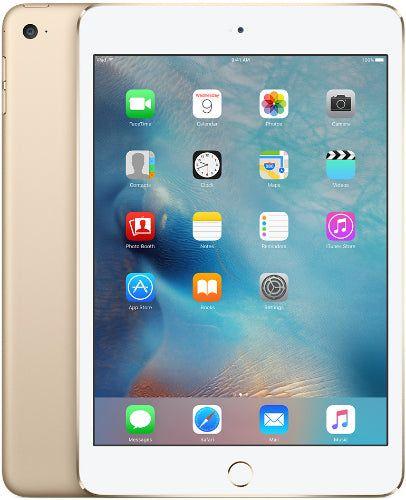 Apple iPad Mini 4th Gen (2015) 7.9-inch - 16GB - Gold - Cellular + WiFi - 7.9 Inch - Acceptable