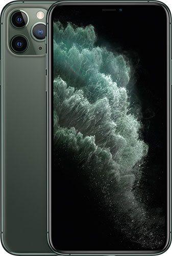 iPhone 11 Pro Max 64GB for Verizon in Midnight Green in Acceptable condition