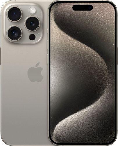 Apple iPhone 15 Pro - 128GB - Natural Titanium - Fully Unlocked - Acceptable