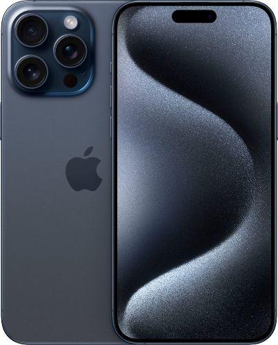 Apple iPhone 15 Pro Max - 256GB - Blue Titanium - Fully Unlocked - Acceptable
