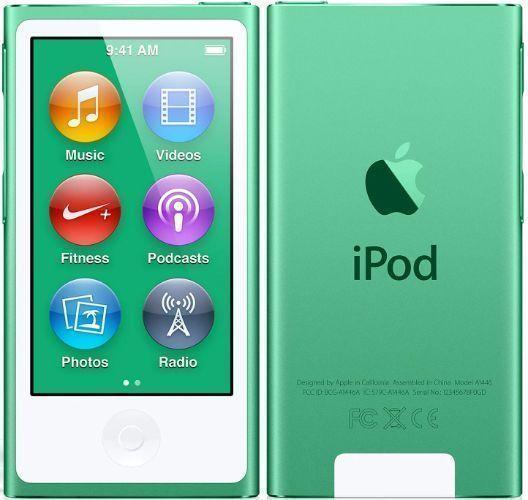 Apple  iPod Nano 7th Gen - 16GB - Green - Good