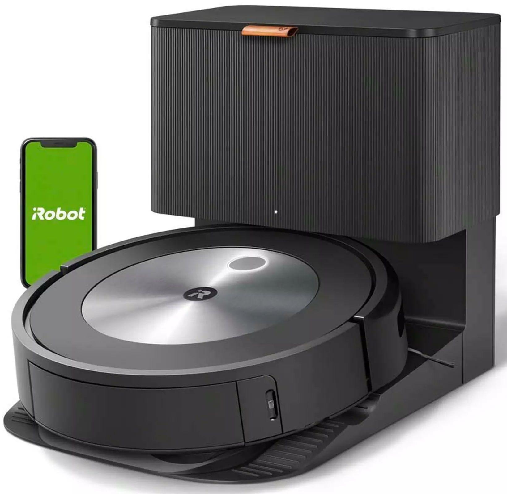 iRobot  Roomba j6+ Self-Emptying Robot Vacuum - Black - Excellent