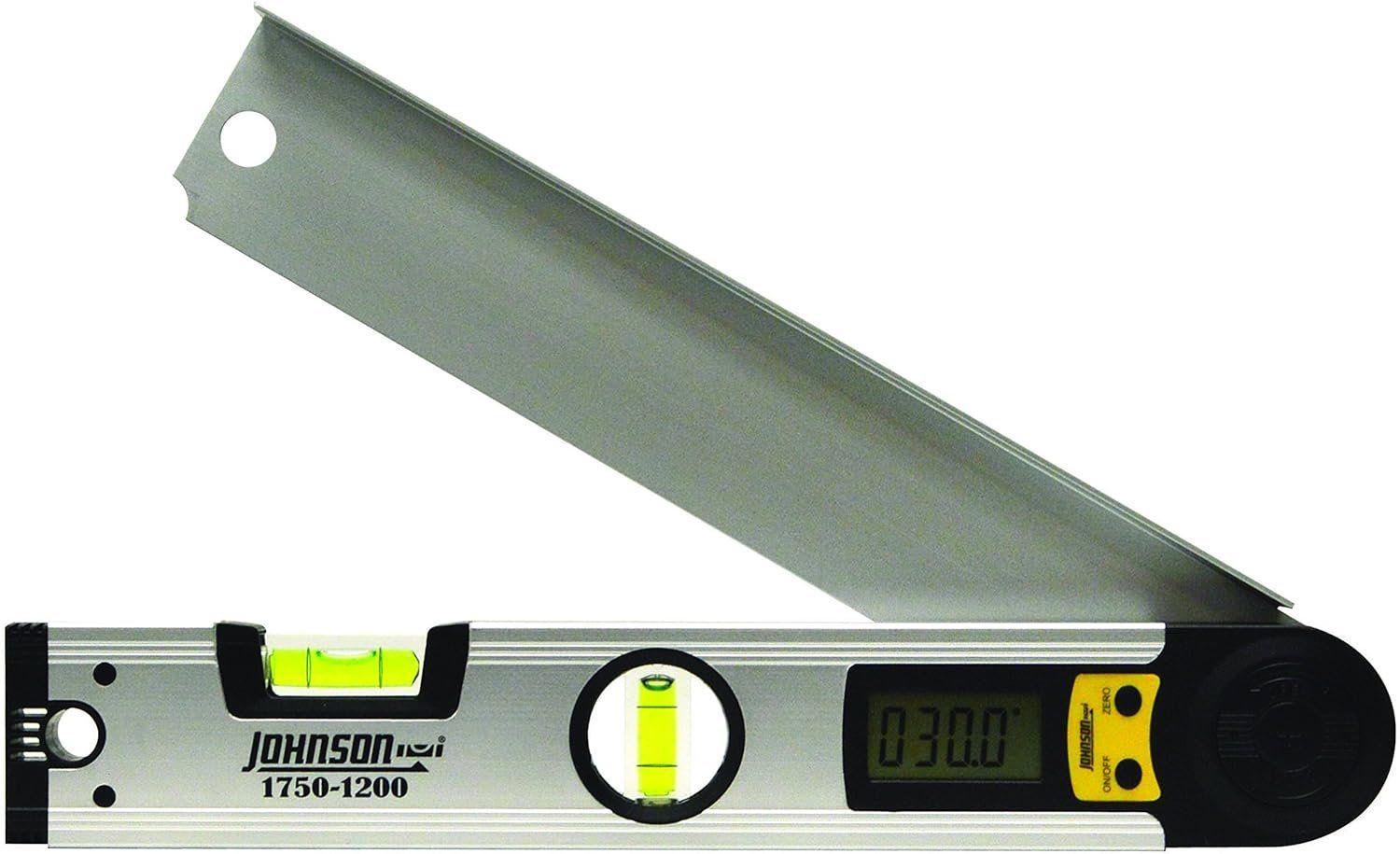 Johnson  Level & Tool 1750-1200 Digital Angle Locator - Silver - Premium