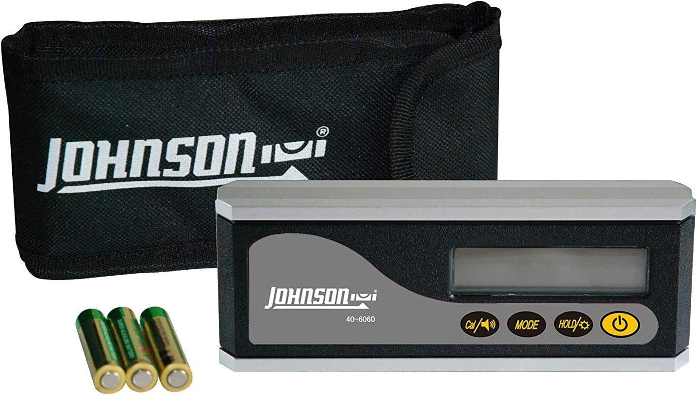 Johnson  Level & Tool 40-6060 Magnetic Digital Level 6" - Black - Premium