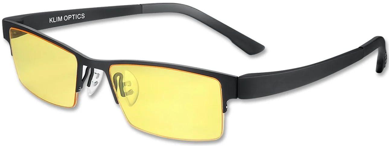KLIM  Optics Anti Blue Light Glasses - Yellow - Excellent