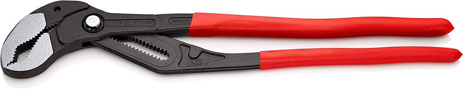 Knipex  87 01 560 US 22" Cobra XXL Water Pump Pliers - Black/Red - Premium