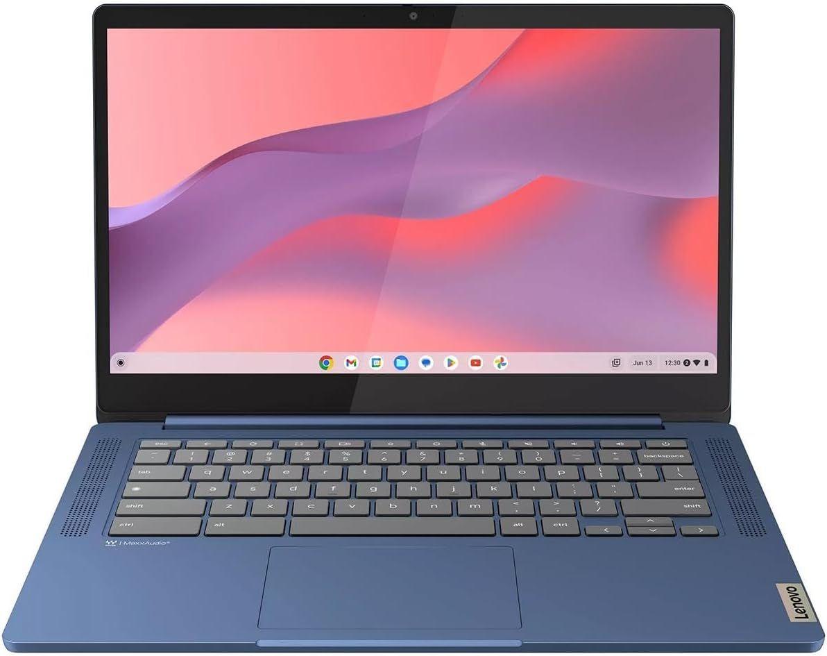 Lenovo IP Slim 3 Chrome 14M868 Laptop 14" - MediaTek Kompanio 520 2.0GHz - 64GB - Abyss Blue - 4GB RAM - 14 Inch - Excellent