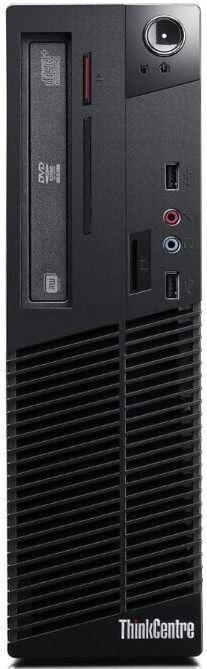 Lenovo  ThinkCentre M73 SFF Desktop Computer - Intel Core i7-4770 3.4GHz - 256GB - Black - 16GB RAM - Acceptable