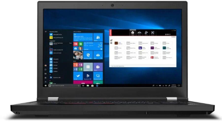 Lenovo ThinkPad P15 (Gen 1) Mobile Workstation Laptop 15.6" - Intel Core i7-10750H 2.6GHz - 1TB - Black - 32GB RAM - 15.6 Inch - Acceptable