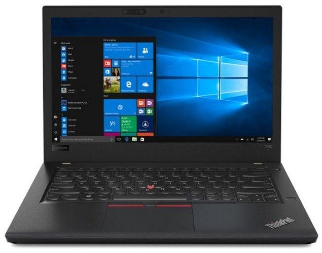 Lenovo ThinkPad T480 Laptop 14" - Intel Core i5-8350U 1.7GHz - 256GB - Black - 8GB RAM - 14 Inch - Acceptable
