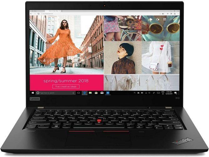 Lenovo ThinkPad X13 Gen 1 (Intel) Laptop 13.3" - Intel Core i5-10210U 1.6GHz - 256GB - Black - 8GB RAM - 13.3 Inch - Excellent