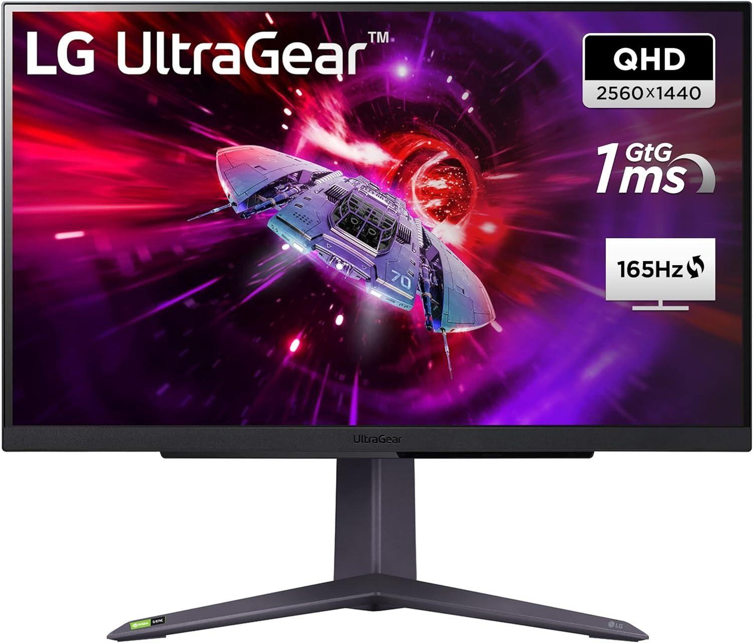 LG  27GR75Q-B UltraGear IPS Gaming Monitor 27" - Black - Excellent