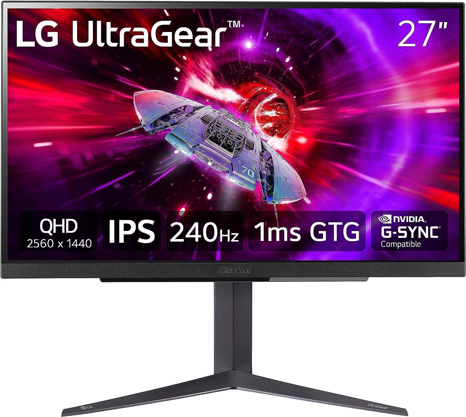 LG  27GR83Q-B UltraGear IPS Gaming Monitor 27" - Black - Excellent