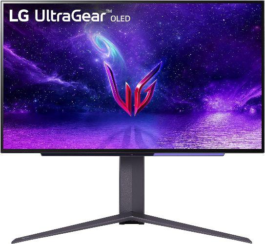 LG  27GR95QE UltraGear Gaming Monitor - Black - Excellent
