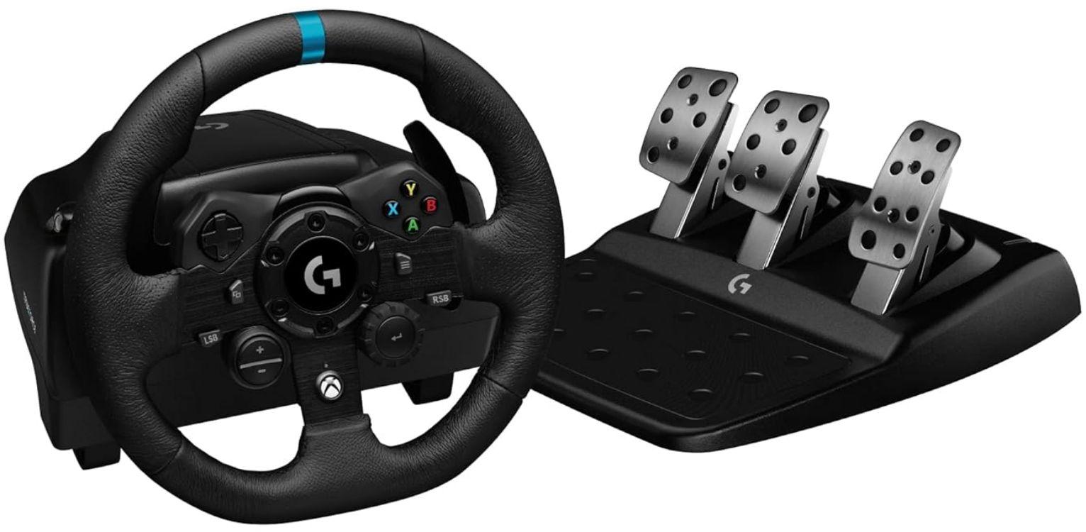 Logitech  G923 TRUEFORCE Sim Racing Wheel - Black - Excellent