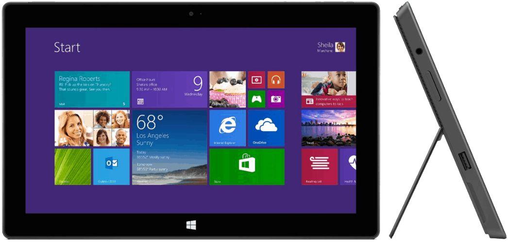 Microsoft  Surface Pro 2 - Intel Core i5-4200U 1.6GHz - 128GB - Dark Titanium - WiFi - 4GB RAM - 10.6 Inch - Good