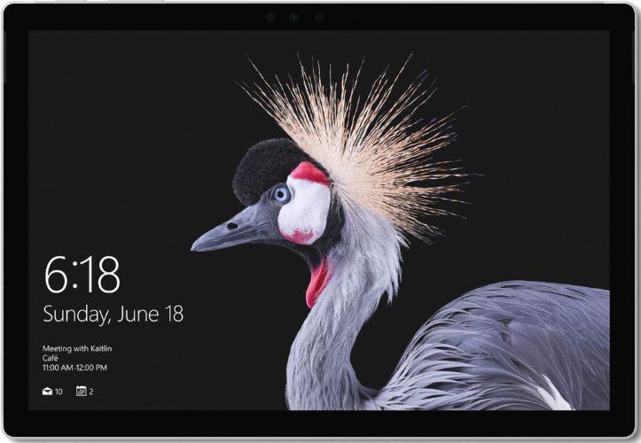 Microsoft  Surface Pro 5 - Intel Core m3-7Y30 1.0GHz - 128GB - Silver - WiFi - 4GB RAM - 12.3 Inch - Good