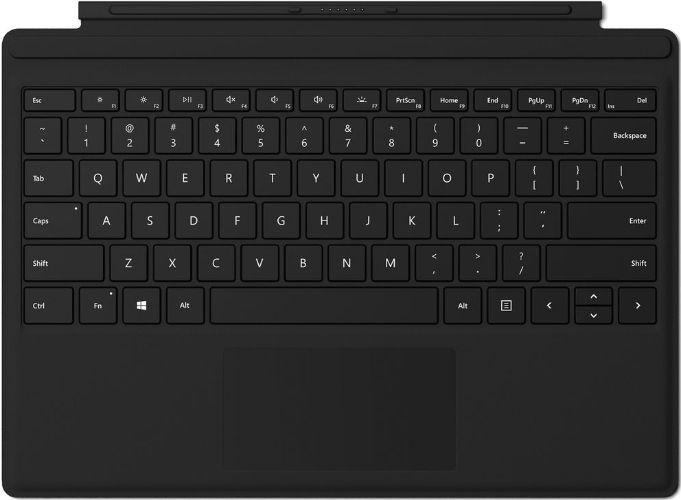 Microsoft Surface Pro 7 with Surface Pro Type Cover - 256GB - WiFi - Intel Core i5-1035G4 1.1GHz - 16GB RAM - Matte Black/Black