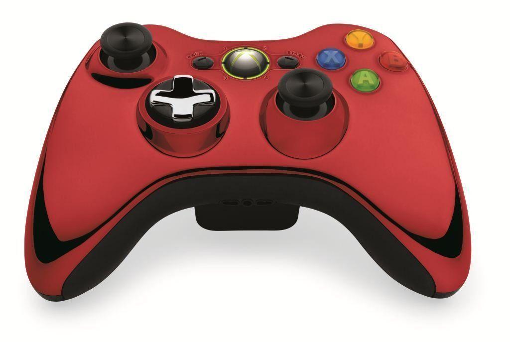 Microsoft  Xbox 360 Wireless Controller - Chrome Red - Excellent