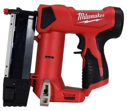 Milwaukee  2540-20 12V 23 Gauge Cordless Pin Nailer - Red/Black - Excellent