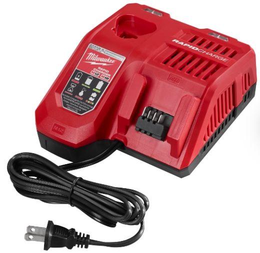 Milwaukee  48-59-1808 M18 & M12 Rapid Charger - Red - Acceptable