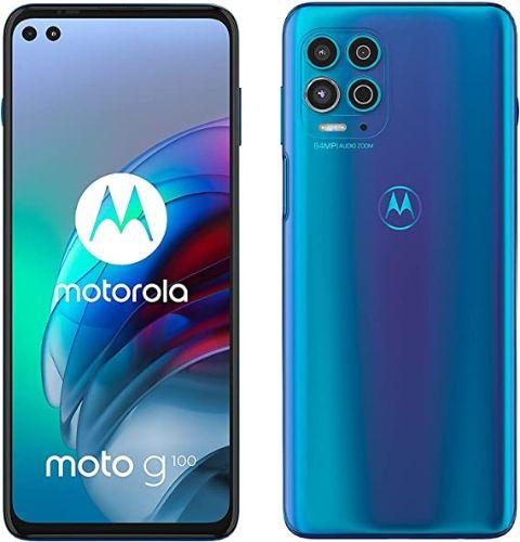 Motorola  Moto G100 - 128GB - Iridescent Ocean - Fully Unlocked - Acceptable