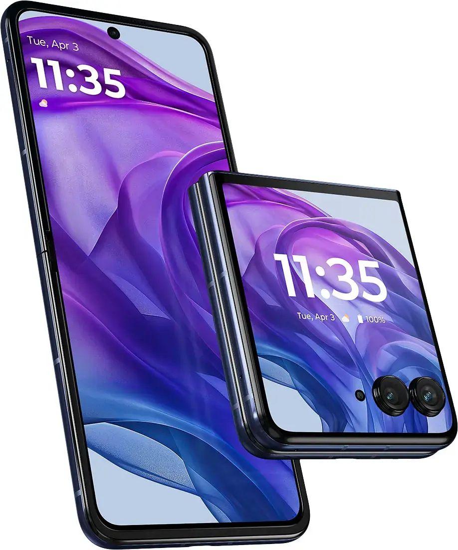 Motorola  Razr+ (2024) (5G) - 256GB - Midnight Blue - Fully Unlocked - Premium