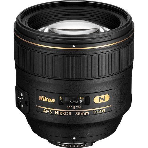 Nikon  AF-S NIKKOR 85mm f/1.4G Lens - Black - Excellent