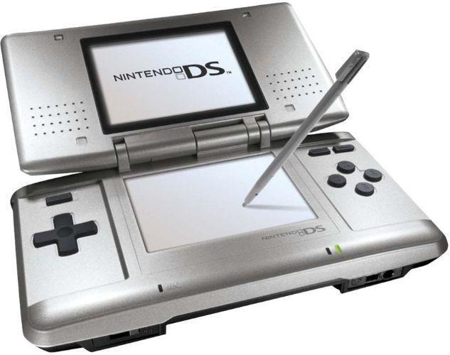 Nintendo  DS Handheld Gaming Console - Silver - Excellent