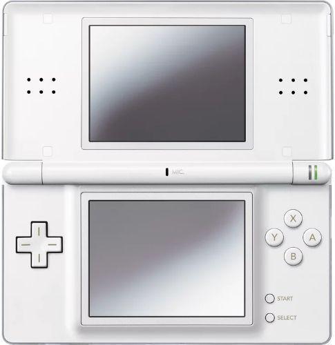 Nintendo  DS Lite Handheld Gaming Console - Polar White - Excellent