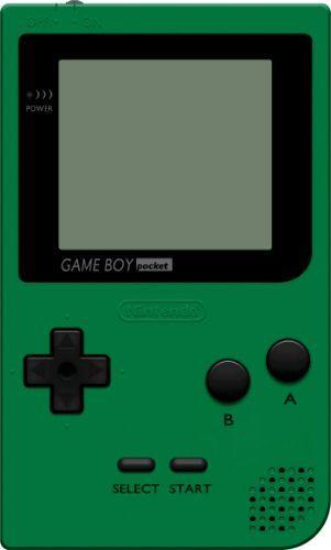 Nintendo  Game Boy Pocket Gaming Console - Green - Excellent