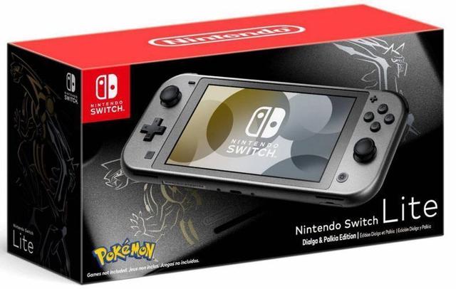 Nintendo Switch Lite Handheld Gaming Console 32GB in Dialga & Palkia Edition in Acceptable condition