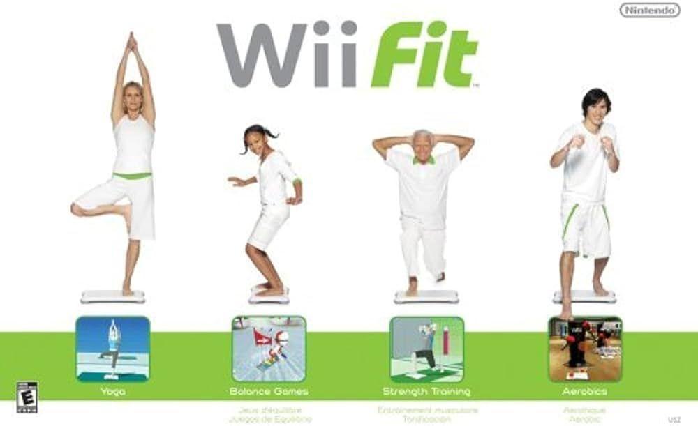 Nintendo  Wii Fit Game with Balance Board - Default - Excellent