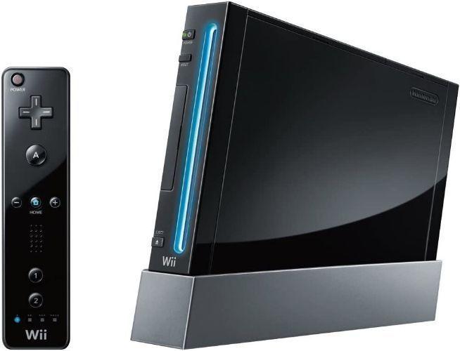 Nintendo  Wii Gaming Console - Black - Excellent
