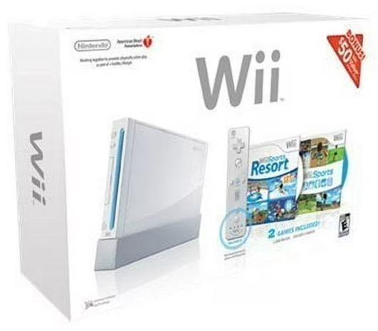 Nintendo  Wii Sports & Resort Special Value Edition - White - Excellent
