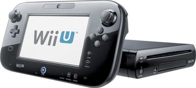 Nintendo Wii U Gaming Console 8GB in Black in Excellent condition