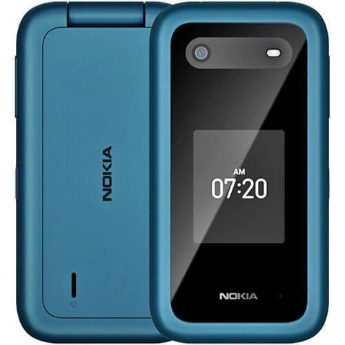 Nokia  2780 Flip - 4GB - Blue - Fully Unlocked - Excellent